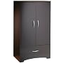 South Shore Furniture, Step One Collection, Armoire, Chocolate