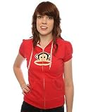 Paul Frank The Tricky Julius S/S Hoody in Red,Sweatshirts for Women