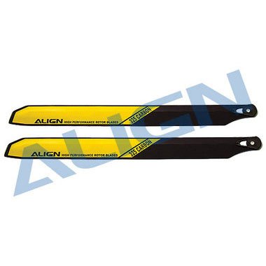 "325mm Carbon Rotor Blade Set, Yellow: All 450"