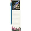 Wellspring Magnetic Refrigerator Note Pad with Pencil, Hautman Brothers Collection, Bluebirds