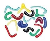 S&S Worldwide Wiggles Glass Shapes (Bag of 85)