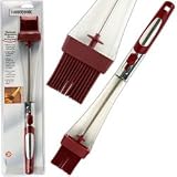 Farberware Marinade Dispensing Silicone Basting Brush- Red