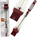 Farberware Marinade Dispensing Silicone Basting Brush- Red