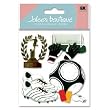 Jolee's Boutique Themed Ornate Stickers, Playing Soccer