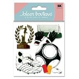 Jolee's Boutique Themed Ornate Stickers, Playing Soccer