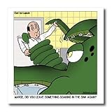Giant Squid in the Bathroom Sink - 10x10 Iron On Heat Transfer For White Material