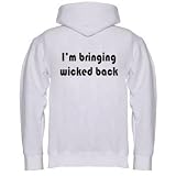 I'm bringing wicked back Adult Zippered Hooded (Hoody Hoodie) Sweatshirt Fleece Jacket (Various Colors Avail)