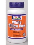 NOW Foods - White Willow Bark 400 mg 100 caps