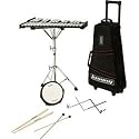 Ludwig M651R Bells And Pad Kit with Rolling Bag (Backpack Bag)