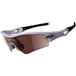 Oakley Radar Path Adult Asian Fit Sport Sportswear Sunglasses - White Chrome/G20 Black Iridium