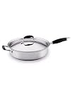 Anolon Advanced Clad 12-Inch, 5-Quart Covered Saute Pan with Helper Handle