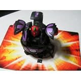 Bakugan Bakupearl B2 Bigger Brawlers LOOSE Black Darkus WARIUS - 580G [Toy]