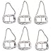 Blank Liquor Decanter Labels (Set of 6)