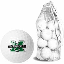 Marshall Thundering Herd 15 Golf Ball Clear Pack