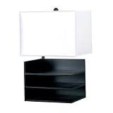 Kenroy Home Inbox Table Lamp with 15 inch White Square shade