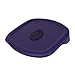 PYREX Storage Deluxe Plum 4.5-cup Square Plastic Cover