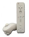 White Silicone Skin and Strap for Nintendo Wii Remote and Nunchuk Silicone Controllers by Vortex
