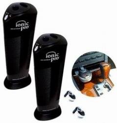 Ionic Pro 90IP1RCMB2 CA200T Twin Pack Compact Air Purifier w Bonus Twin Car Ionizers