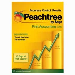 Peachtree By Sage First Accounting 2009 [CD-ROM] [CD-ROM by Peachtree