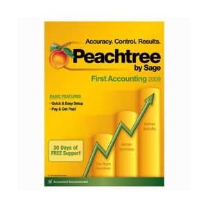 Peachtree By Sage First Accounting 2009 [CD-ROM] [CD-ROM by Peachtree