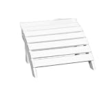 International Concepts S-51900 Adirondack Footrest, White