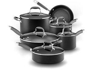 Anolon Advanced Hard Anodized Nonstick 11-Piece Cookware Set Anolon Advanced Hard Anodized Nonstick 11-Piece Cookware Set