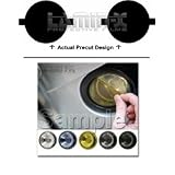 Maserati GranTurismo (09- ) Fog Light Vinyl Film Covers by LAMIN-X Clear by Lamin-x