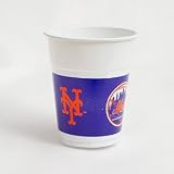 New York Mets Re-usable Plastic Party Cups (25 Pack)