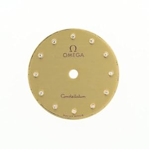 Omega Constellation 16mm Gold Color Watch Dial