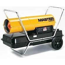 Master B165DT, 165,000 Btu w  thermostatt Premium Series Kerosene Diesel Forced Air Heaters by Master