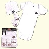 Harley Baby 3-Pc Layette Set (White) - Available in Various Sizes