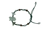 What Is Your Zodiac Sign? Special Birthday Gift - Rabbit Zodiac Genuine Jade Bracelet Embellished with Jade Beads and Money Ingot for Money Luck Made with Green Cord- Born In: 1939, 1951, 1963, 1975, 1987, 1999, 2011 What Is Your Zodiac Sign? Special Birthday Gift - Rabbit Zodiac Genuine Jade Bracelet Embellished with Jade Beads and Money Ingot for Money Luck Made with Green Cord- Born In: 1939, 1951, 1963, 1975, 1987, 1999, 2011