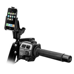 RAM-B-174-AP6U: RAM Motorcycle Clutch/Brake Mount for Apple iPhone 3G/3GS