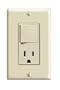 Leviton 5625-ISP 15 Amp, 120 Volt, Decora Combination Switch/Receptacle, Ivory