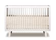 Oeuf Eco-friendly Sparrow Crib, White Oeuf Eco-friendly Sparrow Crib, White