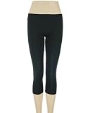 Black Leggings Cotton Spandex Juniors