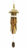 Woodstock Bamboo Birdhouse Windchime, Large