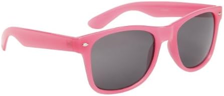 Texas Traders Wayfarers Splash Pink Sunglasses 100% UV Protection