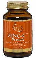 Vega Zinc-C Formula - 60 Tablets
