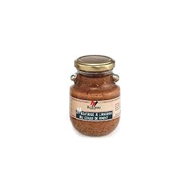 Mustard With Seeds and Espelette Piment Coulis
