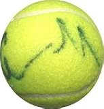 Anastasia Myskina autographed Tennis Ball