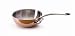 Mauviel Cuprinox Style 2.8-Quart Splayed Sauté Pan
