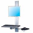 Bretford 31" Vertical Track Digital Kiosk