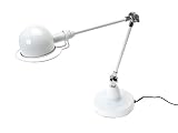 Present Time Office Table Lamp, White