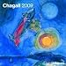 Books : 2009 Chagall Wall Calendar (Grid Calendar)