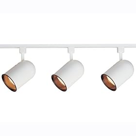 Maxim Lighting 92310WT 3 Light Track Lighting Kit, White