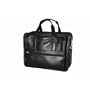 Goodhope Expandable Soft Leather Briefcase Black