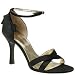 EXCHANGE by CHARLES DAVID Women's Freestyle (Black Satin 6.5 M)
