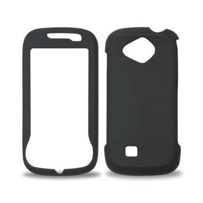 New Fashionable Perfect Fit Hard Protector Skin Cover Cell Phone Case for Samsung Reality U820 Verizon - Black