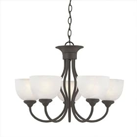 Tahoe Chandelier in Painted Bronze